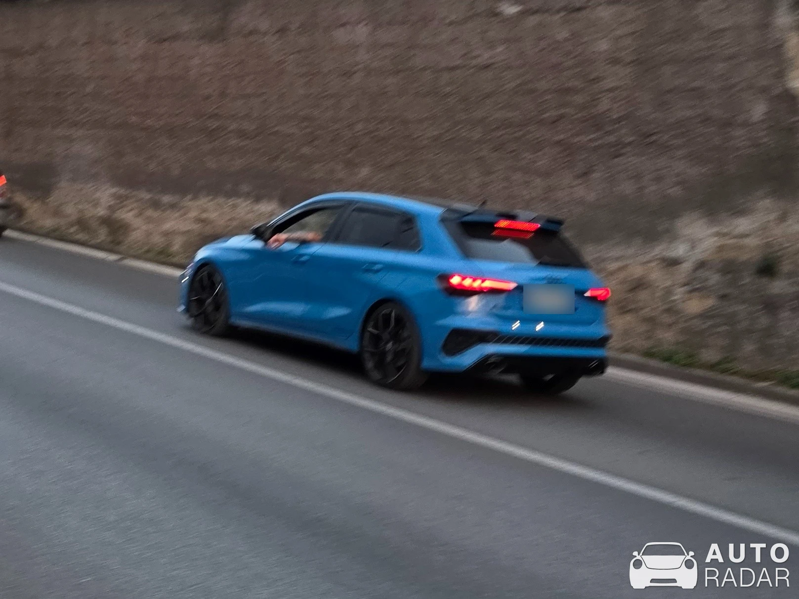 Audi RS3 Sportback 8Y spotted in Aversa