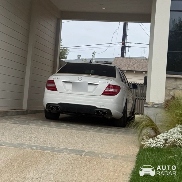 Mercedes-AMG C 63 Sedan W204 spotted in Los Angeles