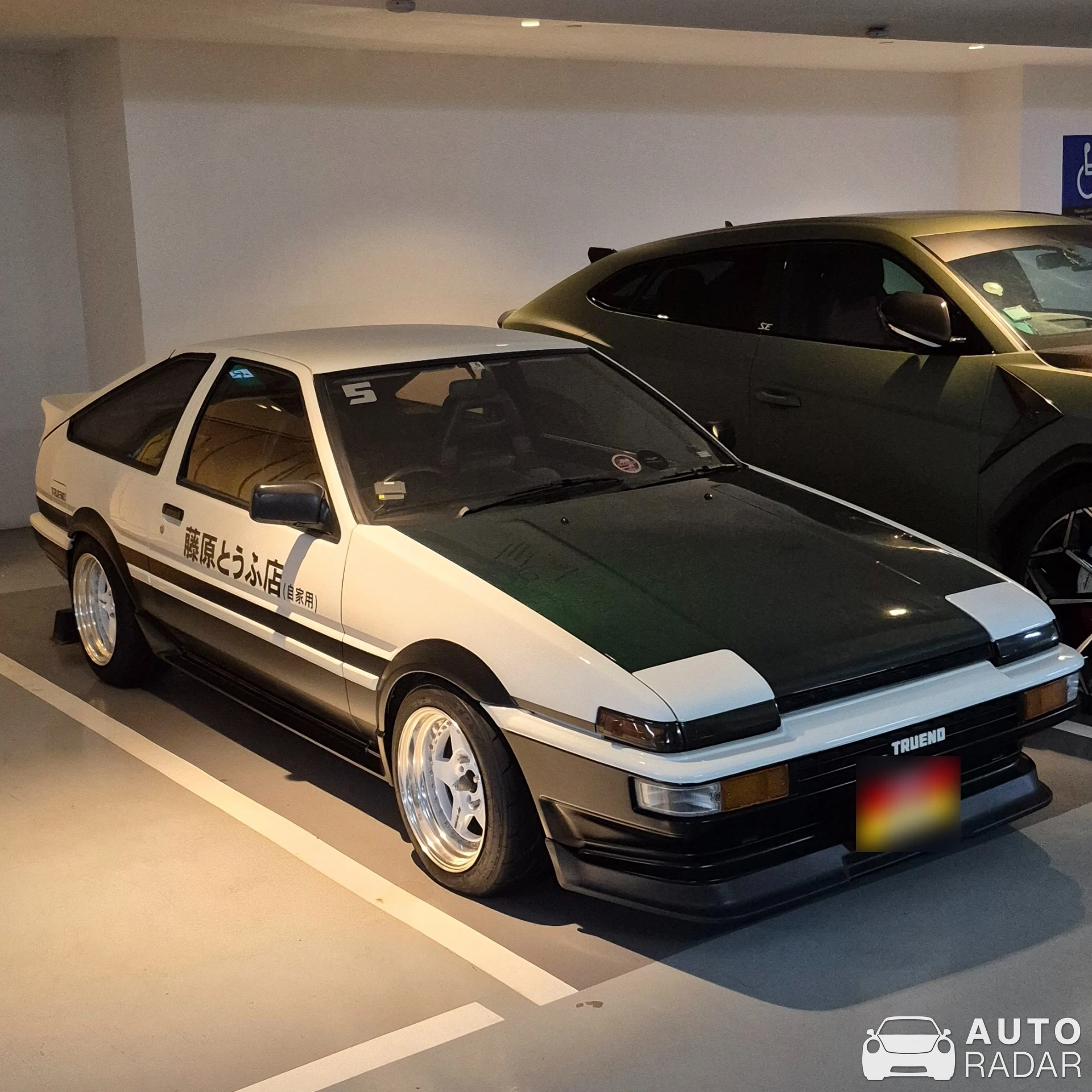 Toyota Sprinter Trueno AE86 spotted in Singapore