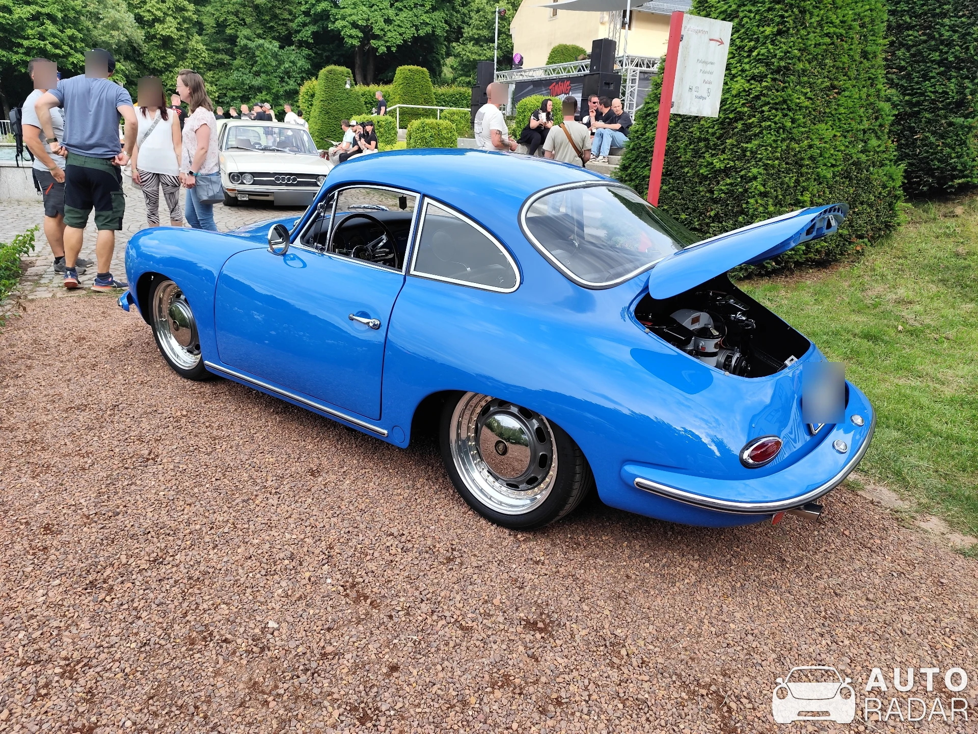 Porsche 356 C spotted in Lichtenstein