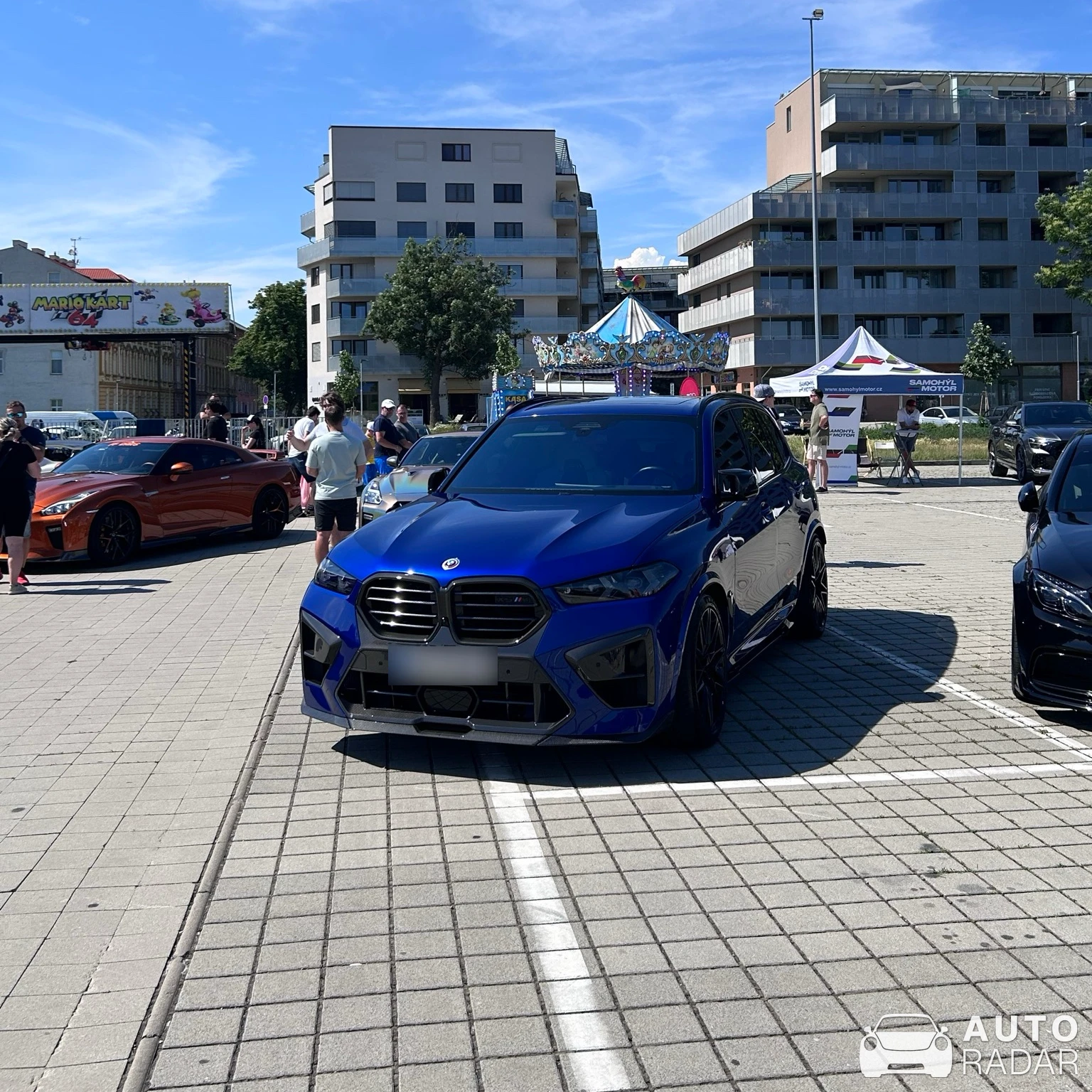 BMW X5 M F95 Competition spotted in Olomouc
