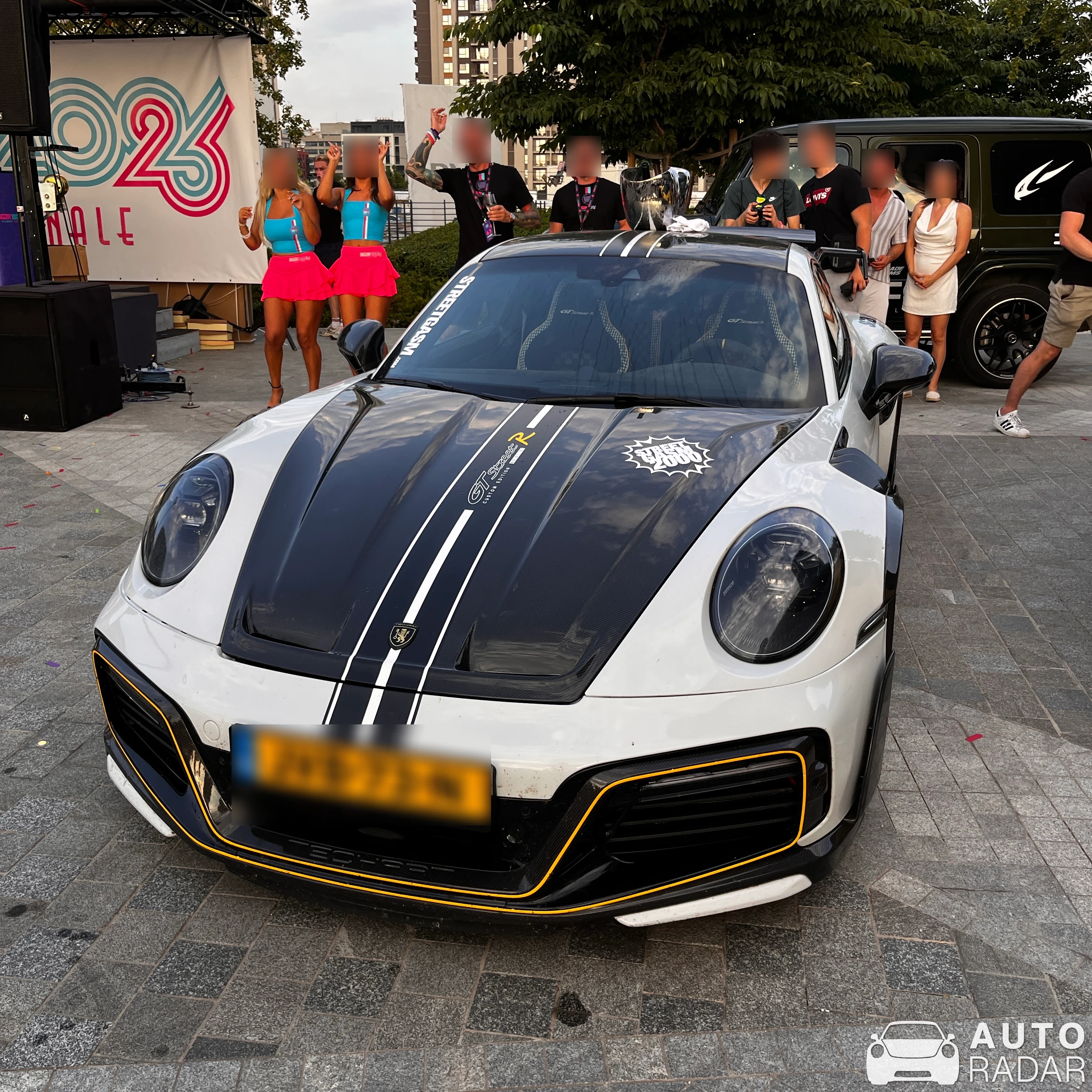 Porsche 992 Turbo S TechArt GT Street R spotted in Belgrade