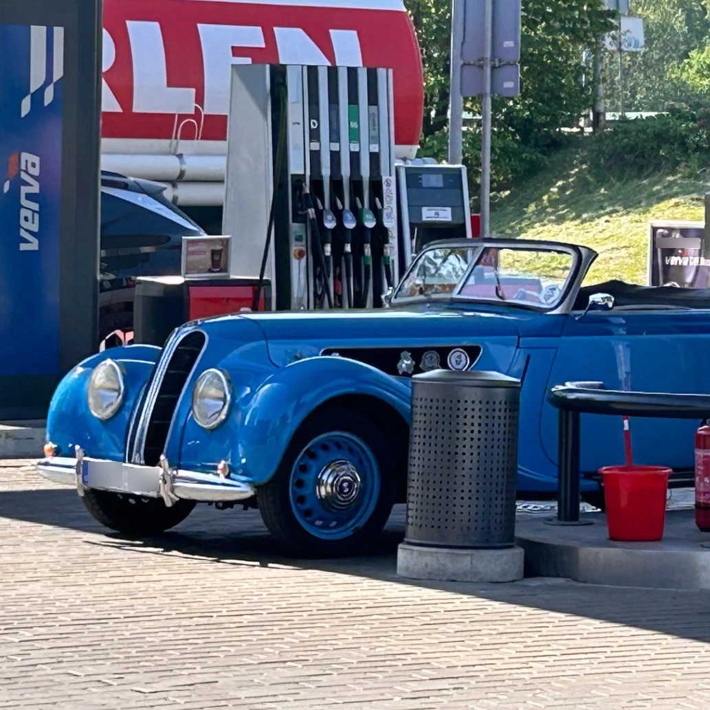 BMW 327 spotted in Vilnius, Lithuania