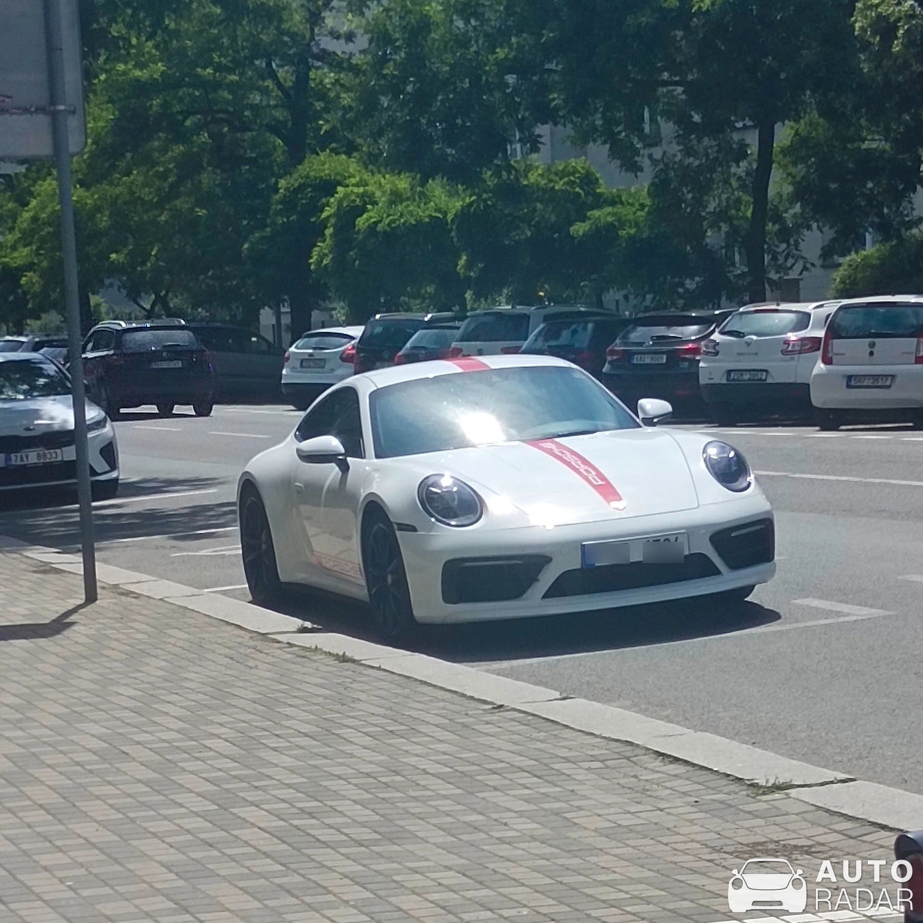 Porsche 911 spotted in Praha 7, Czechia