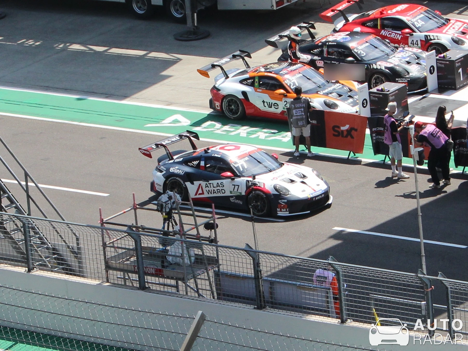 Porsche 992 GT3 Cup spotted in Schipkau