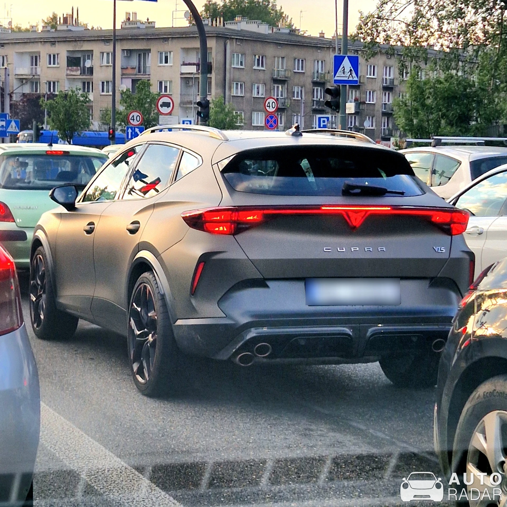 CUPRA Formentor VZ5 spotted in Kraków