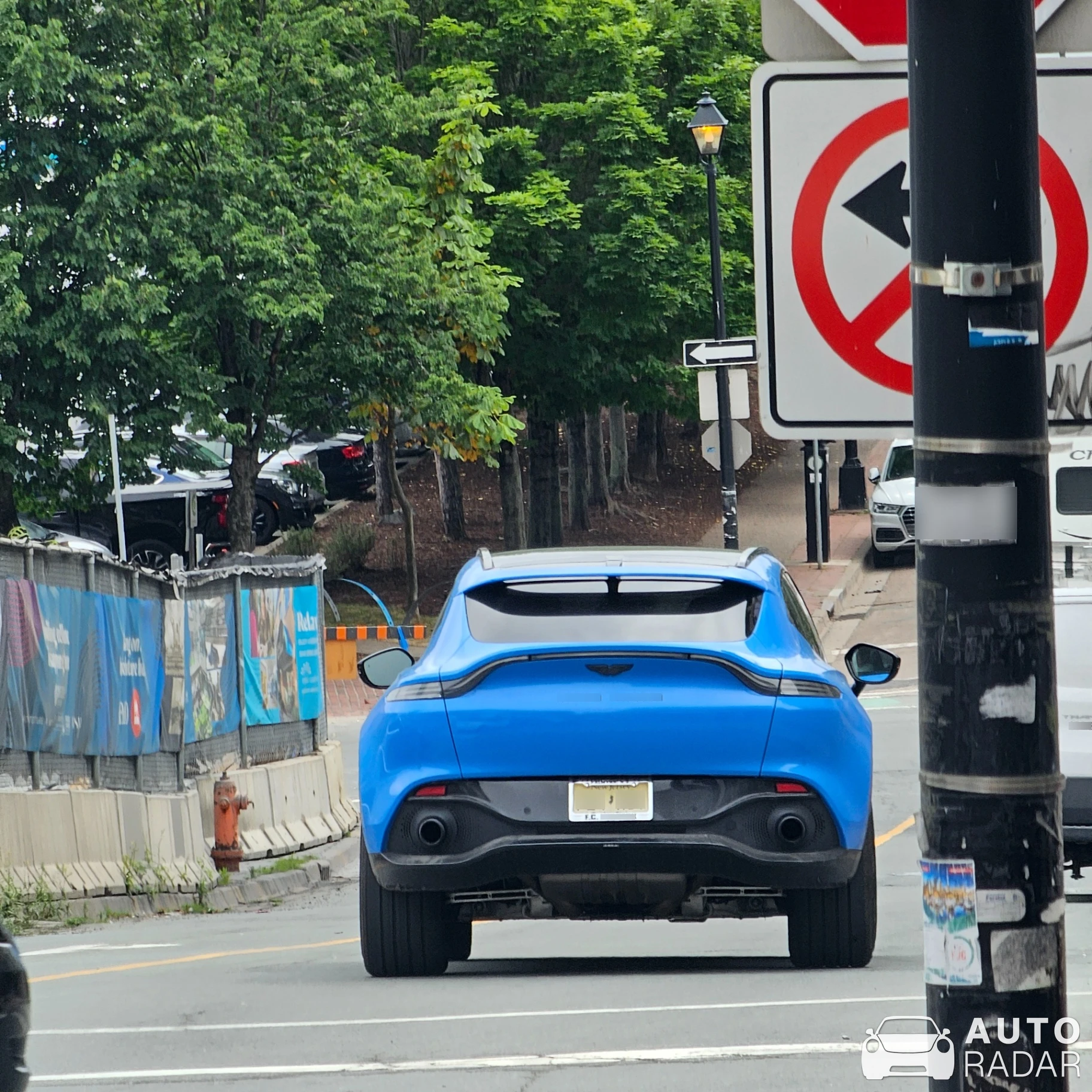 Aston Martin DBX spotted in Halifax, Canada