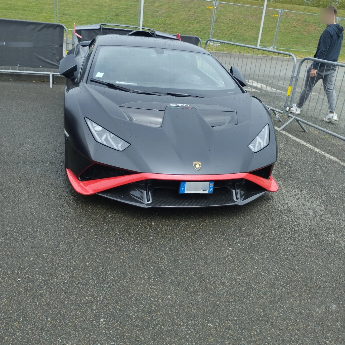 Lamborghini Huracán LP640-2 STO spotted in Le Mans, France