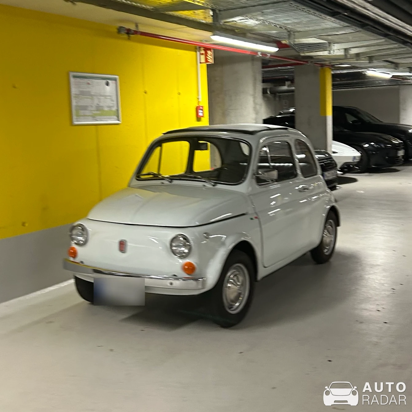 Fiat 500 F spotted in München