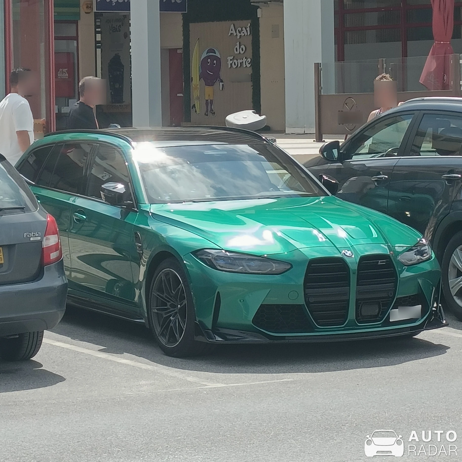 BMW M3 G81 Touring Competition spotted in Nazaré, Portugal