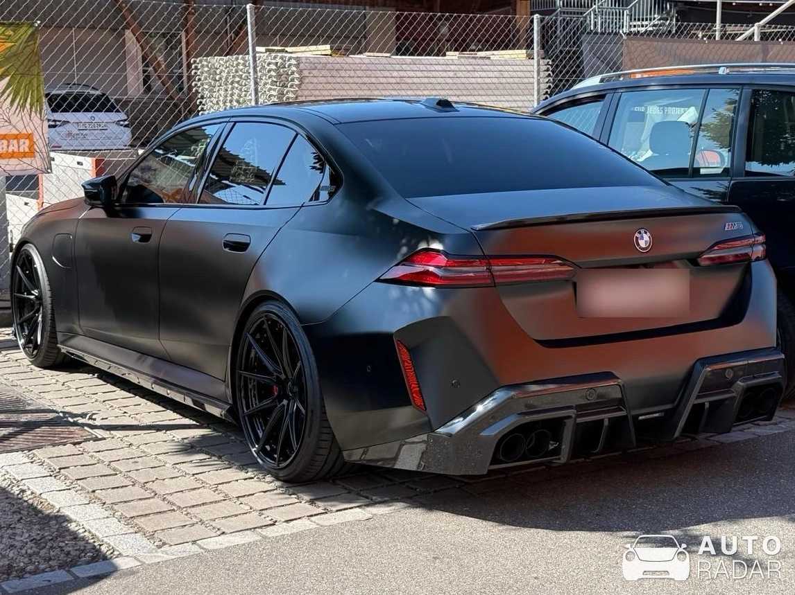 BMW M5 G90 spotted in Zürich