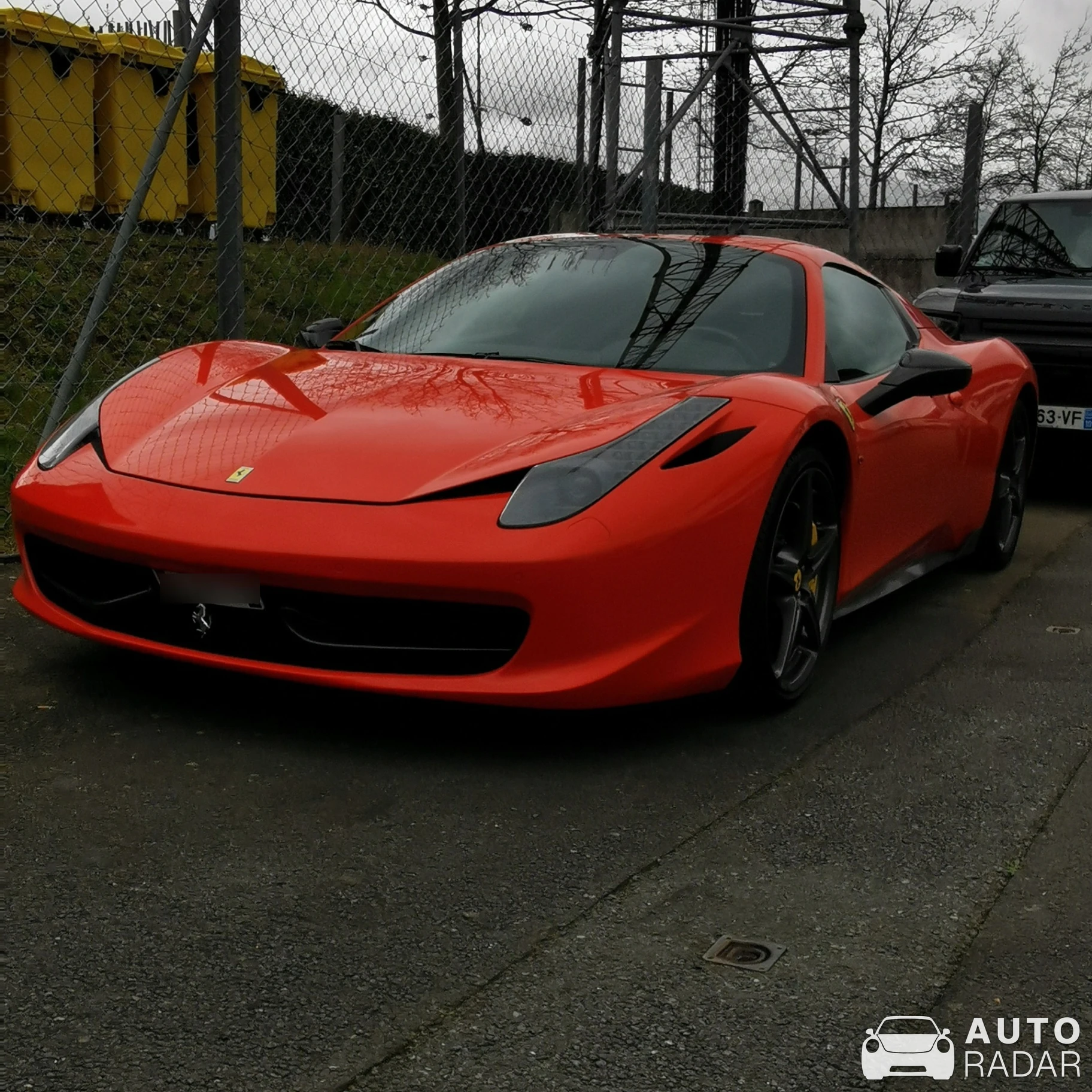 Ferrari 458 Italia spotted in Le Mans, France