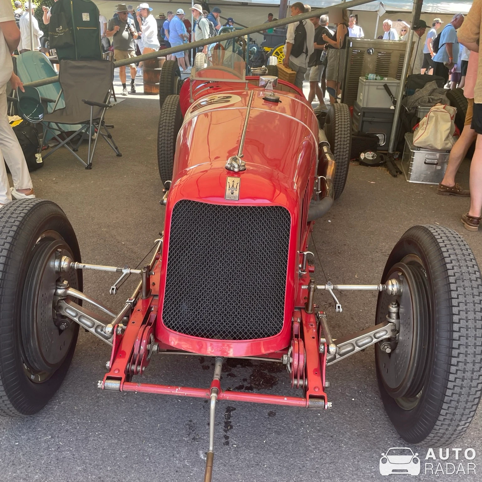 Maserati 8CM spotted in Goodwood