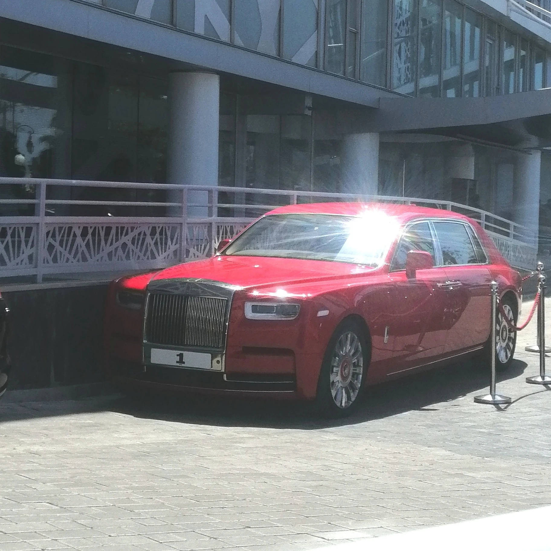 Rolls-Royce Phantom spotted in Rabat, Morocco