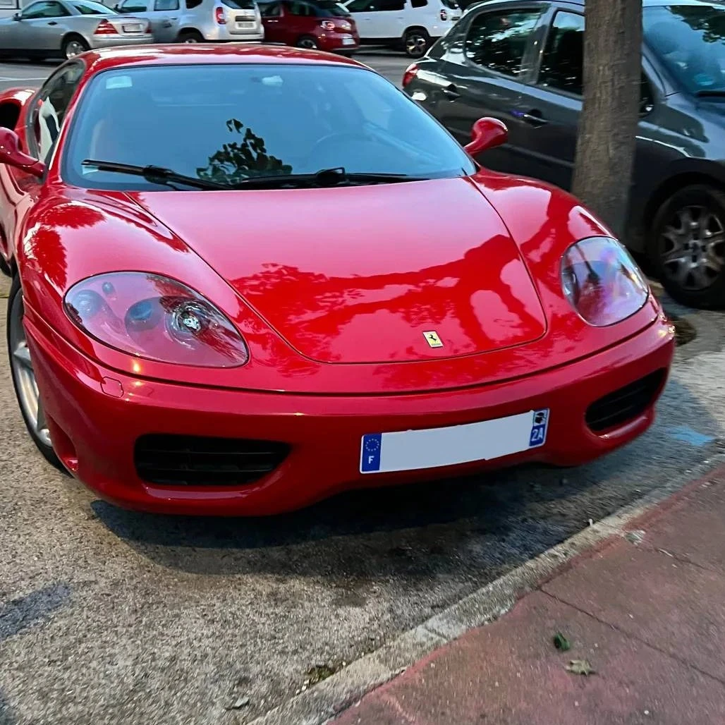 Ferrari 360 Modena spotted in Empúries, Spain
