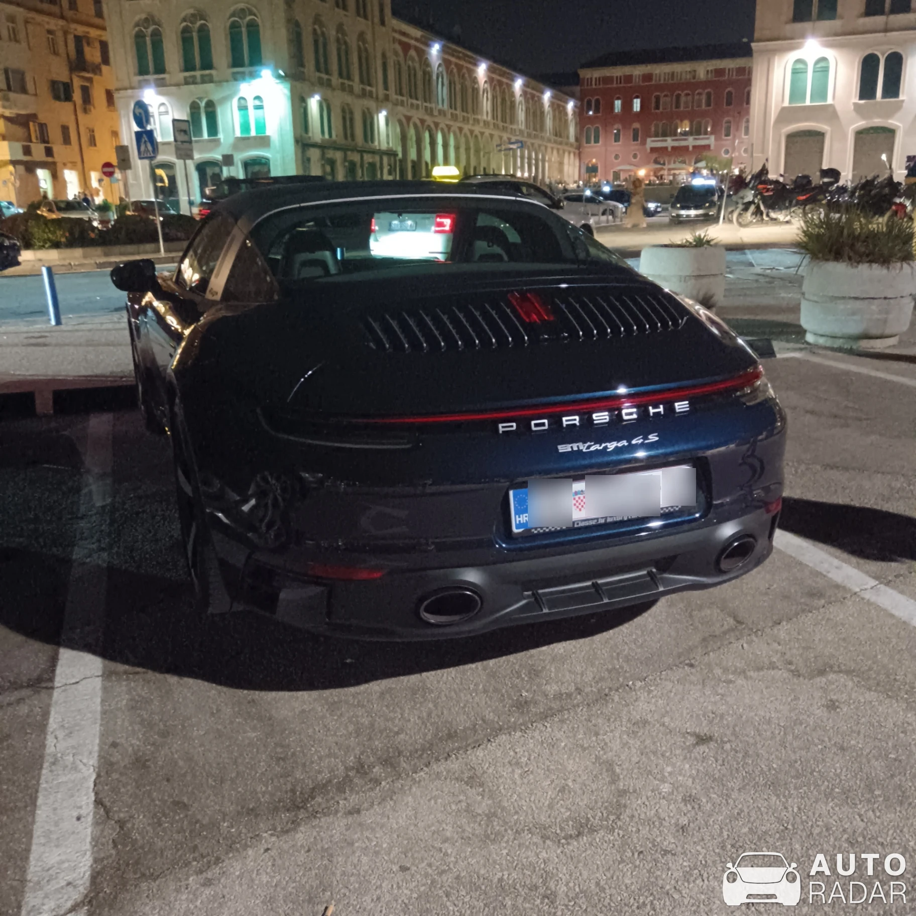 Porsche 992 Targa 4S MkI spotted in Split, Croatia