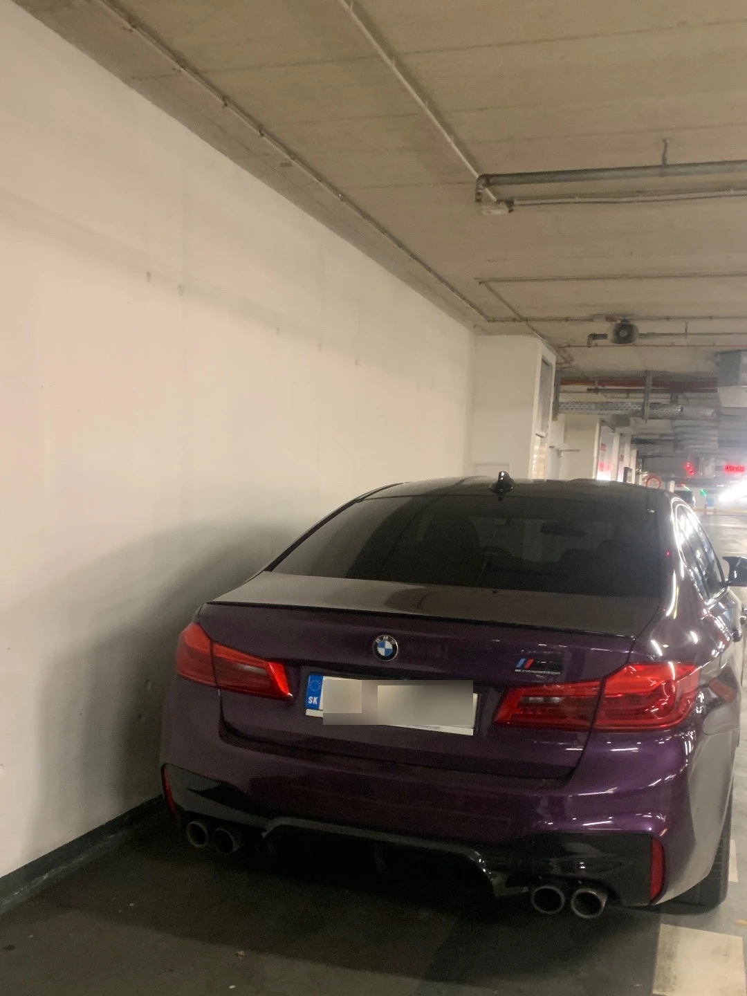 BMW M5 F90 Competition spotted in Bratislava, Slovakia