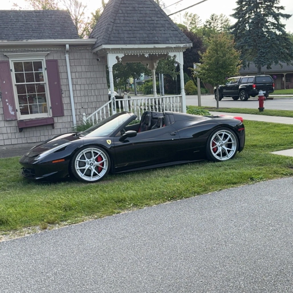 Ferrari 458 Spider spotted in Blowing Rock, United States