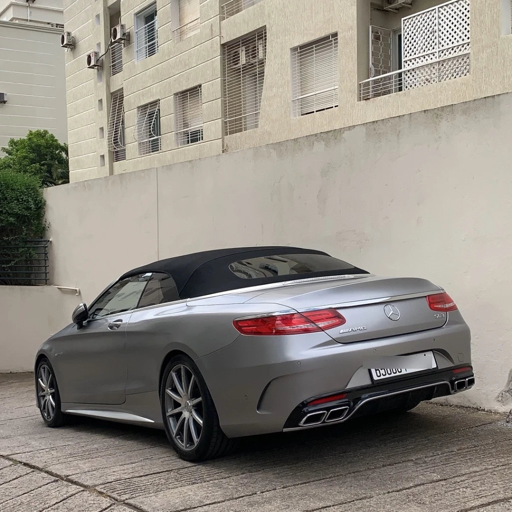 Mercedes-AMG S 63 Convertible A217 spotted in Rabat, Maroc