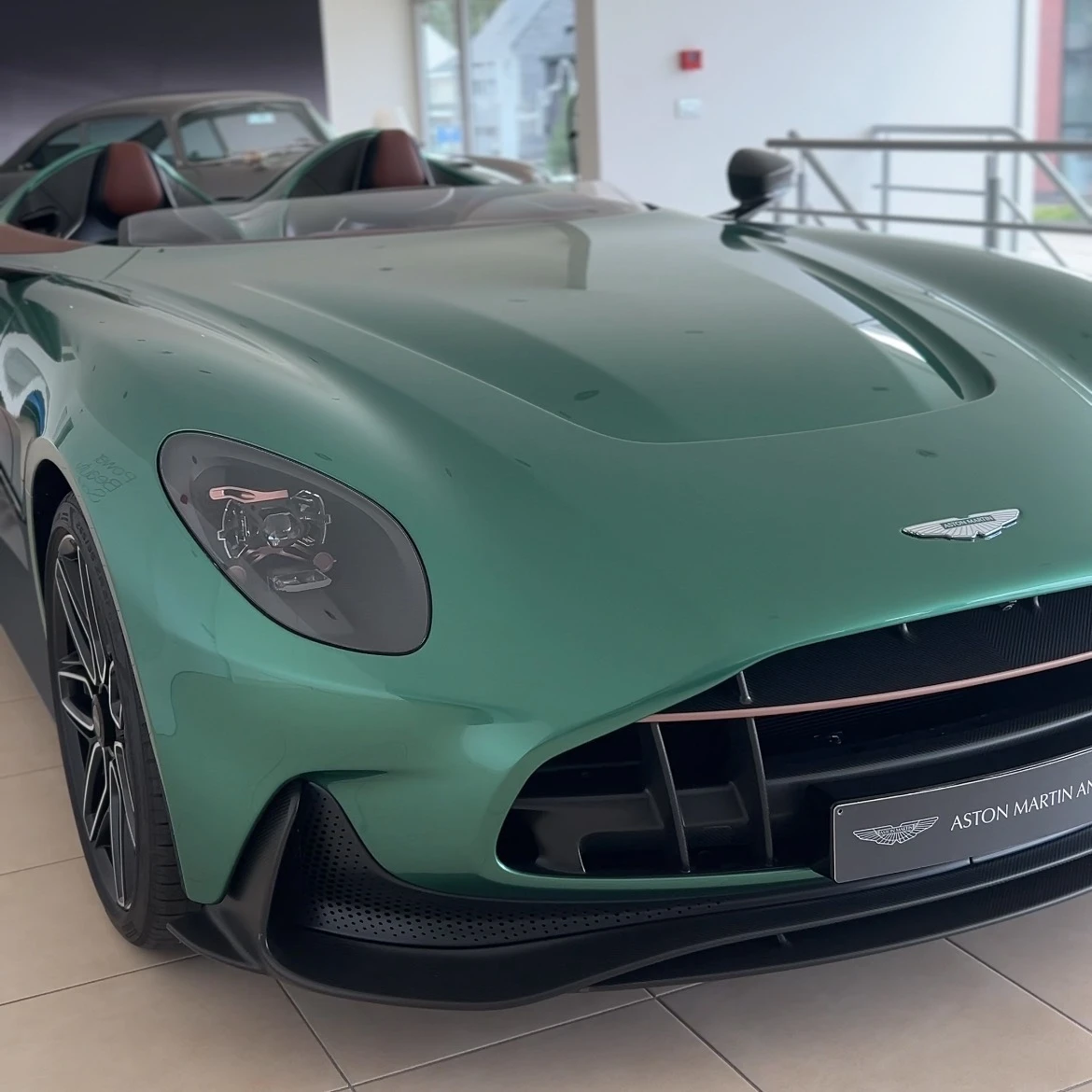 Aston Martin DBR22 spotted in Wommelgem, Belgium