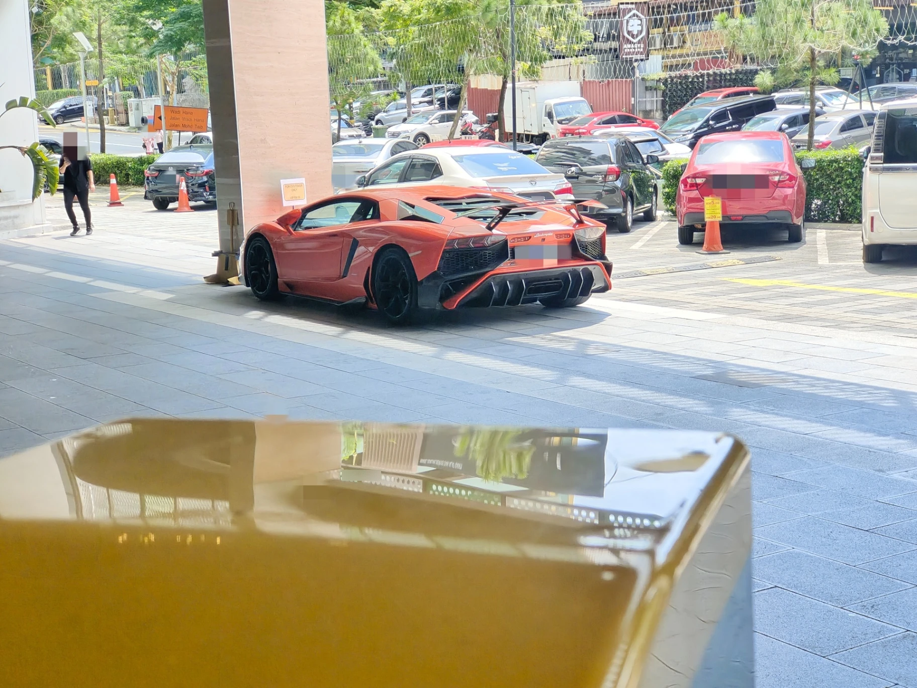 Lamborghini Aventador LP750-4 SuperVeloce spotted in Johor Bahru, Malaysia