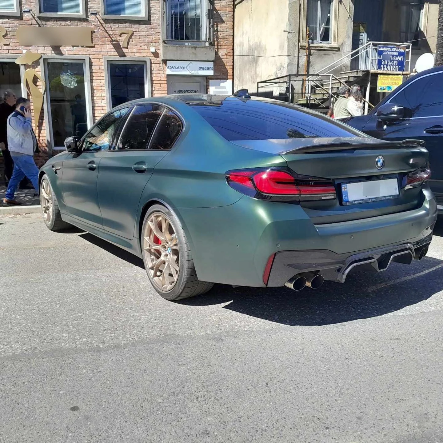 BMW M5 F90 CS spotted in Зугдиди, Грузия