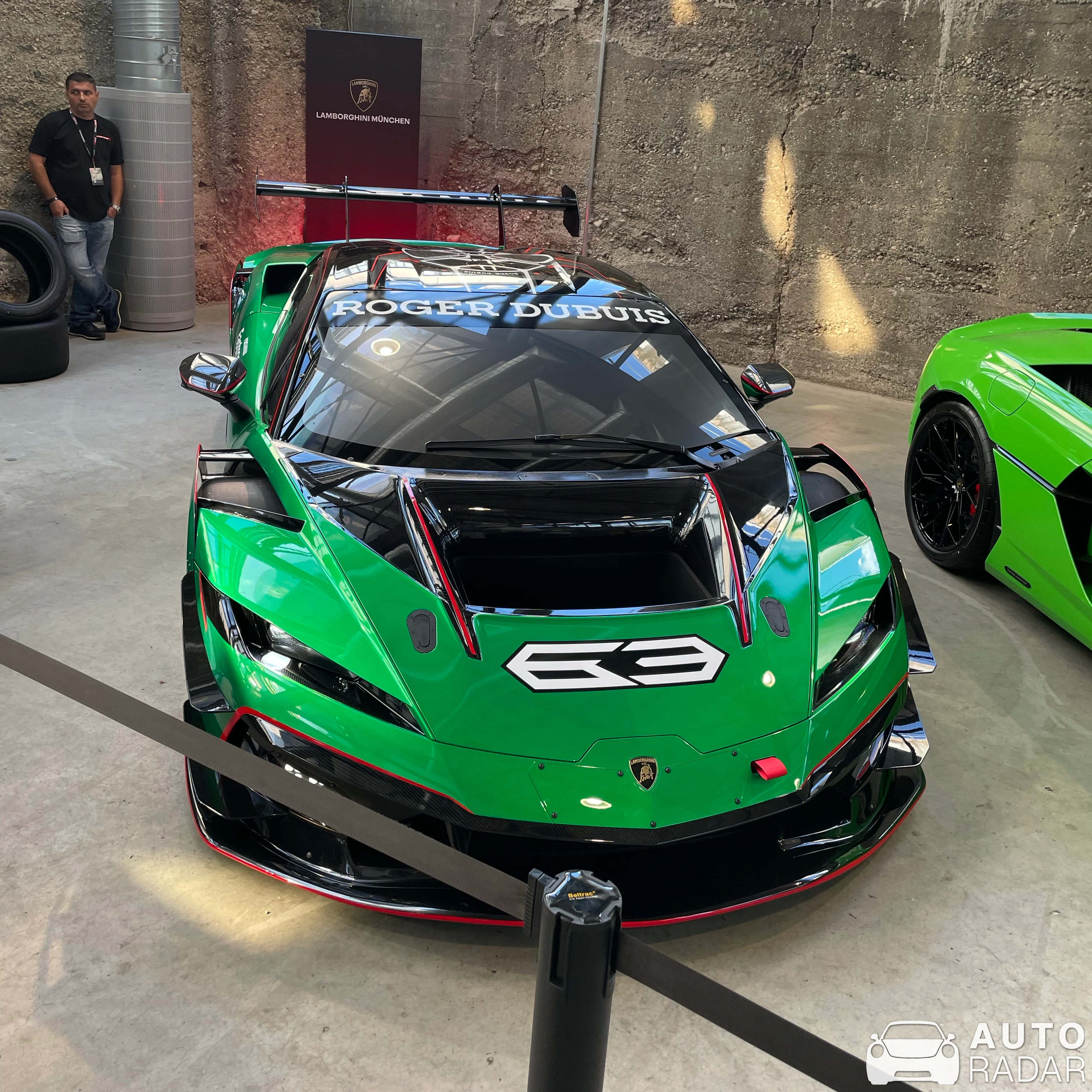 Lamborghini Temerario GT3 spotted in München, Deutschland