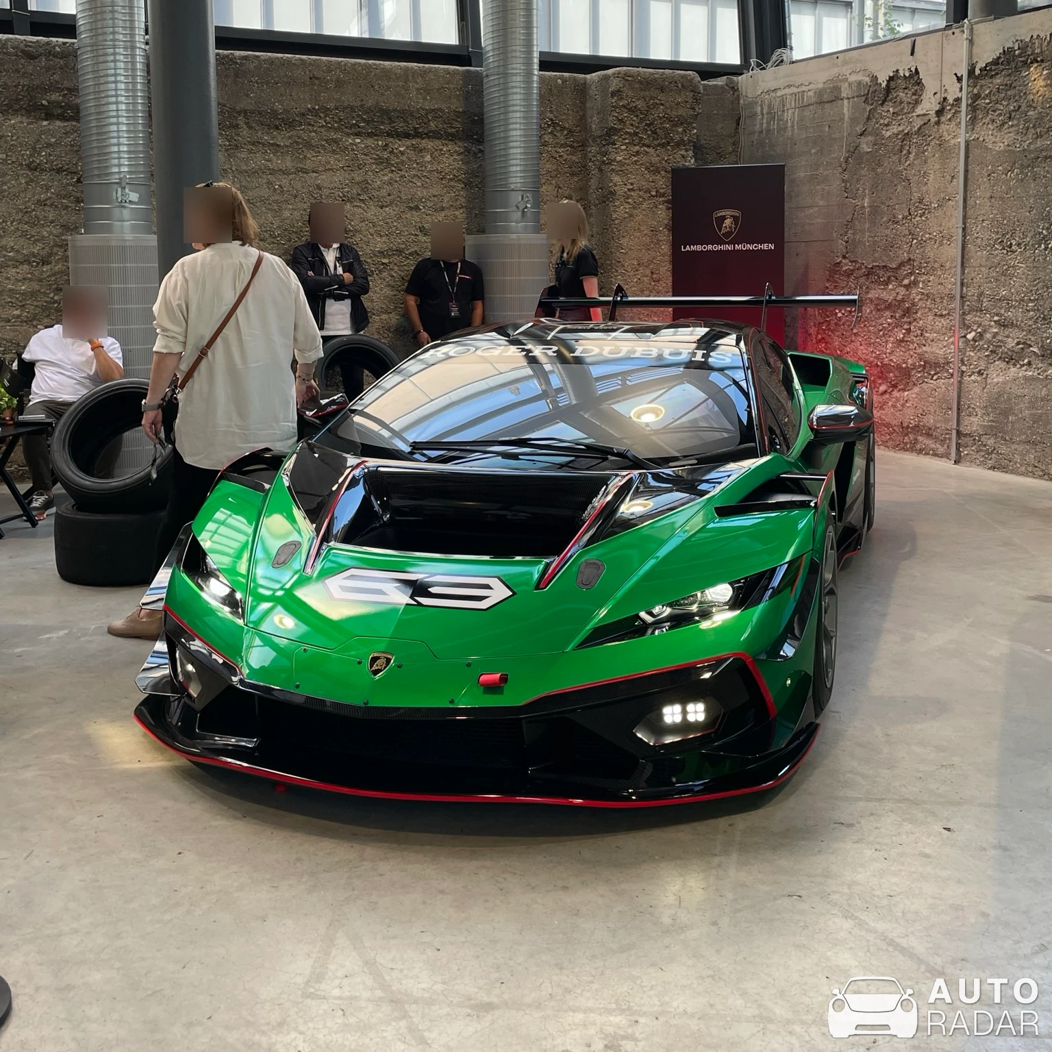 Lamborghini Temerario GT3 spotted in München