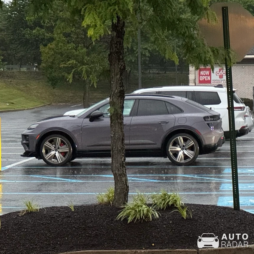 Porsche Macan EV spotted in Doylestown