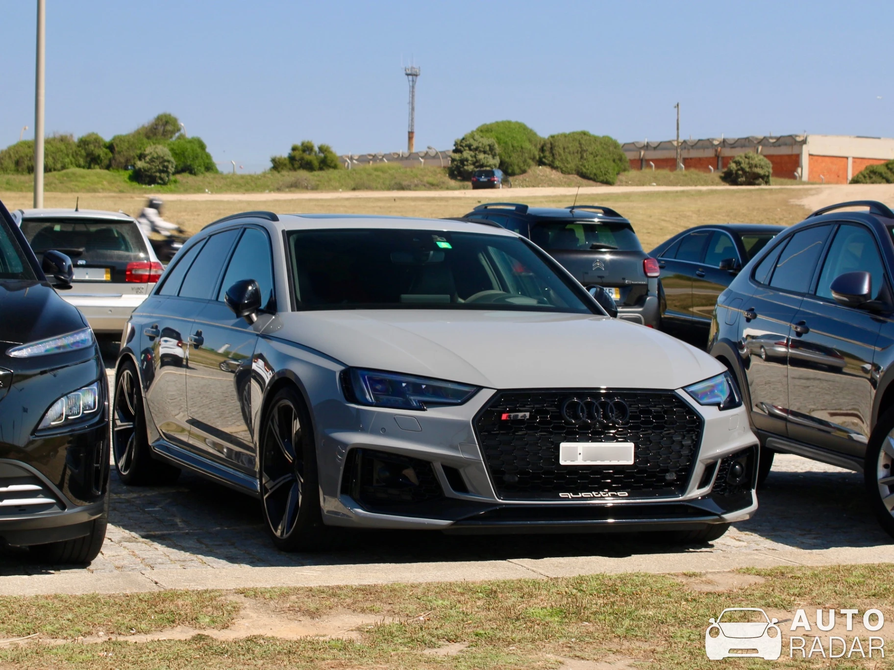 Audi RS4 Avant B9 spotted in Leça da Palmeira, Portugal