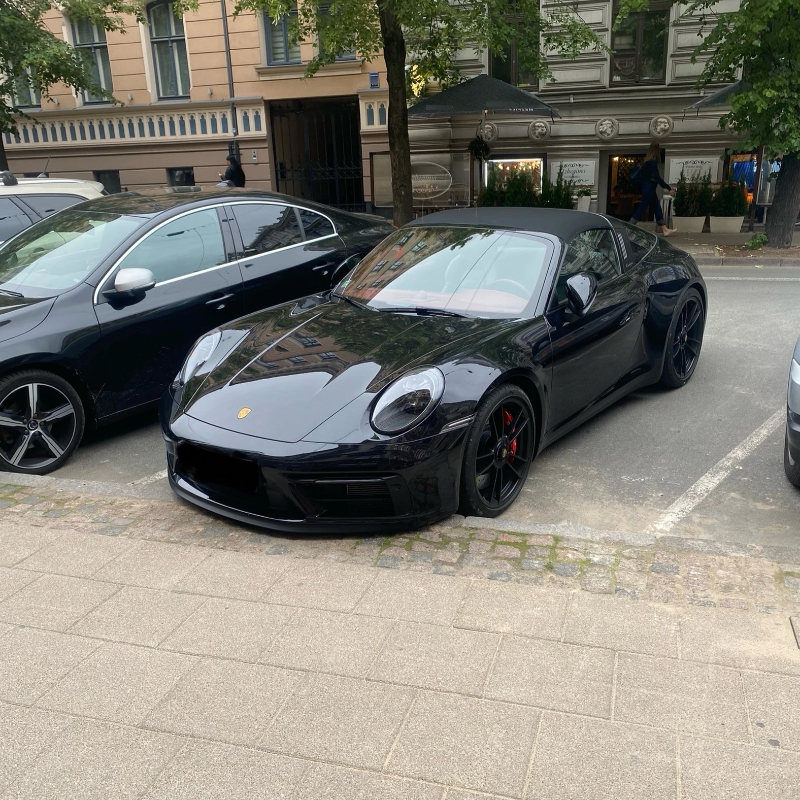 Porsche 992 Targa 4S MkI spotted in Rīga, Latvia