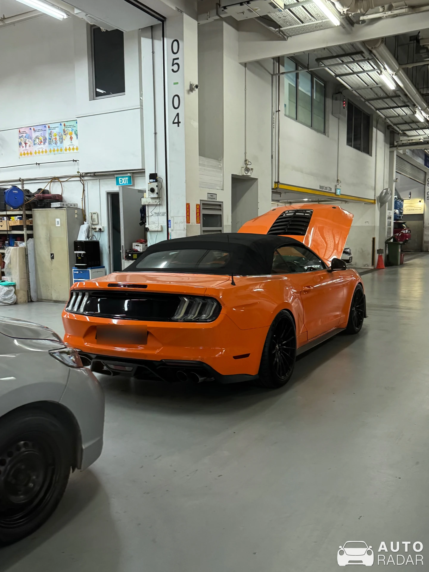 Ford Mustang 2.3 Ecoboost Convertible spotted in Singapore