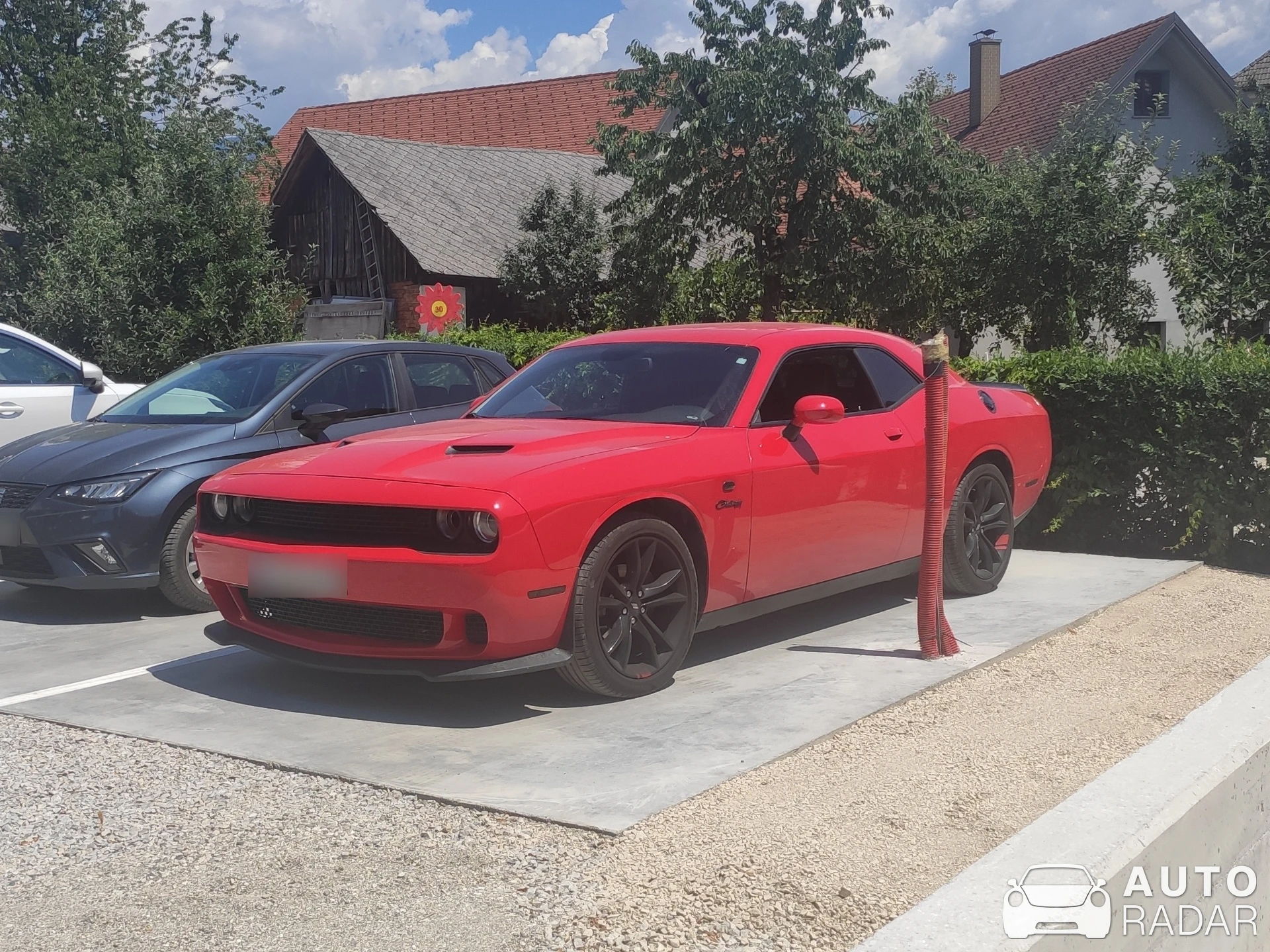 Dodge Challenger SRT Hellcat spotted in Radovljica