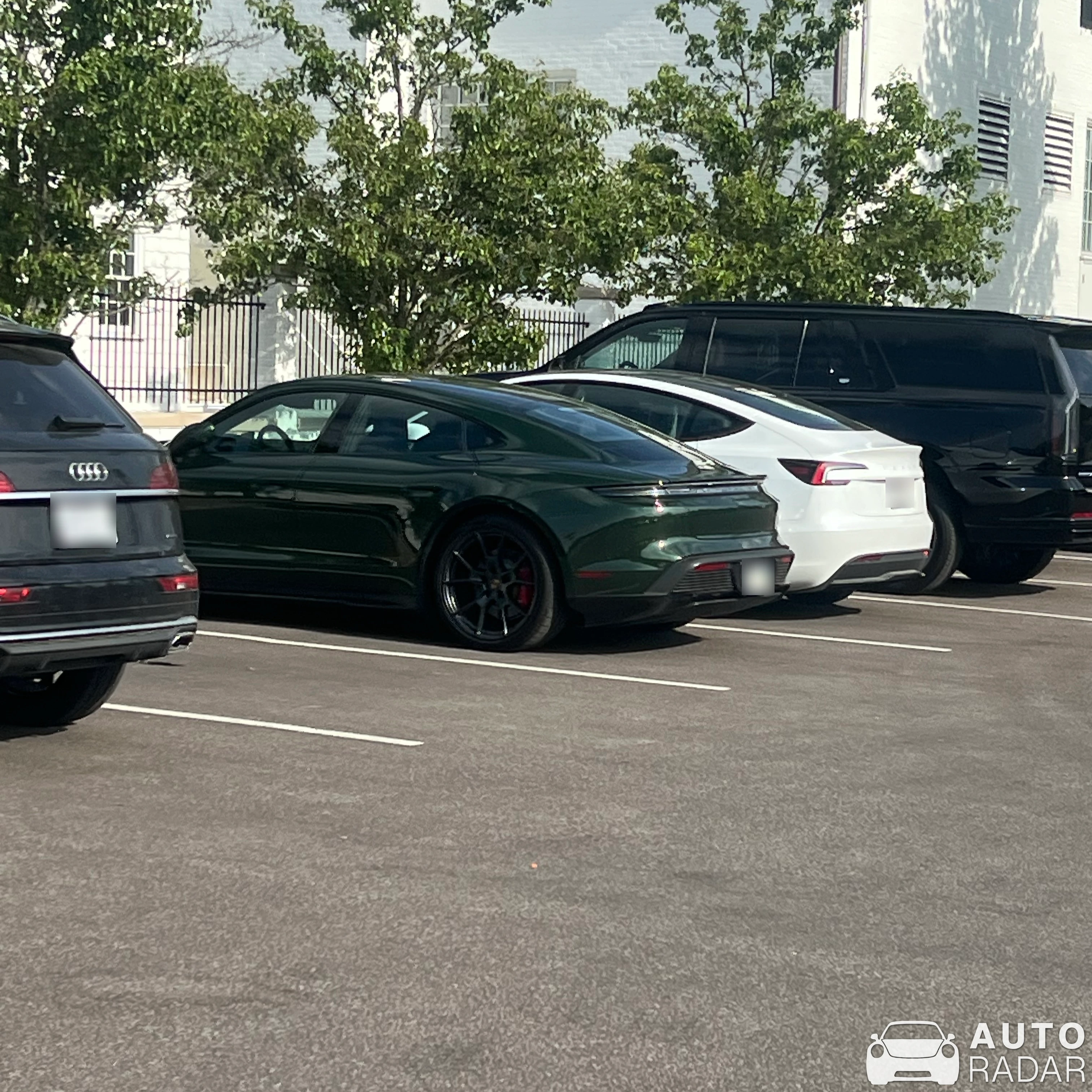 Porsche Taycan spotted in Warrensville Heights