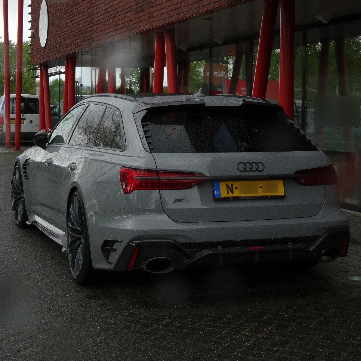 Audi rs6 ABT spotted in Heesch, Nederland