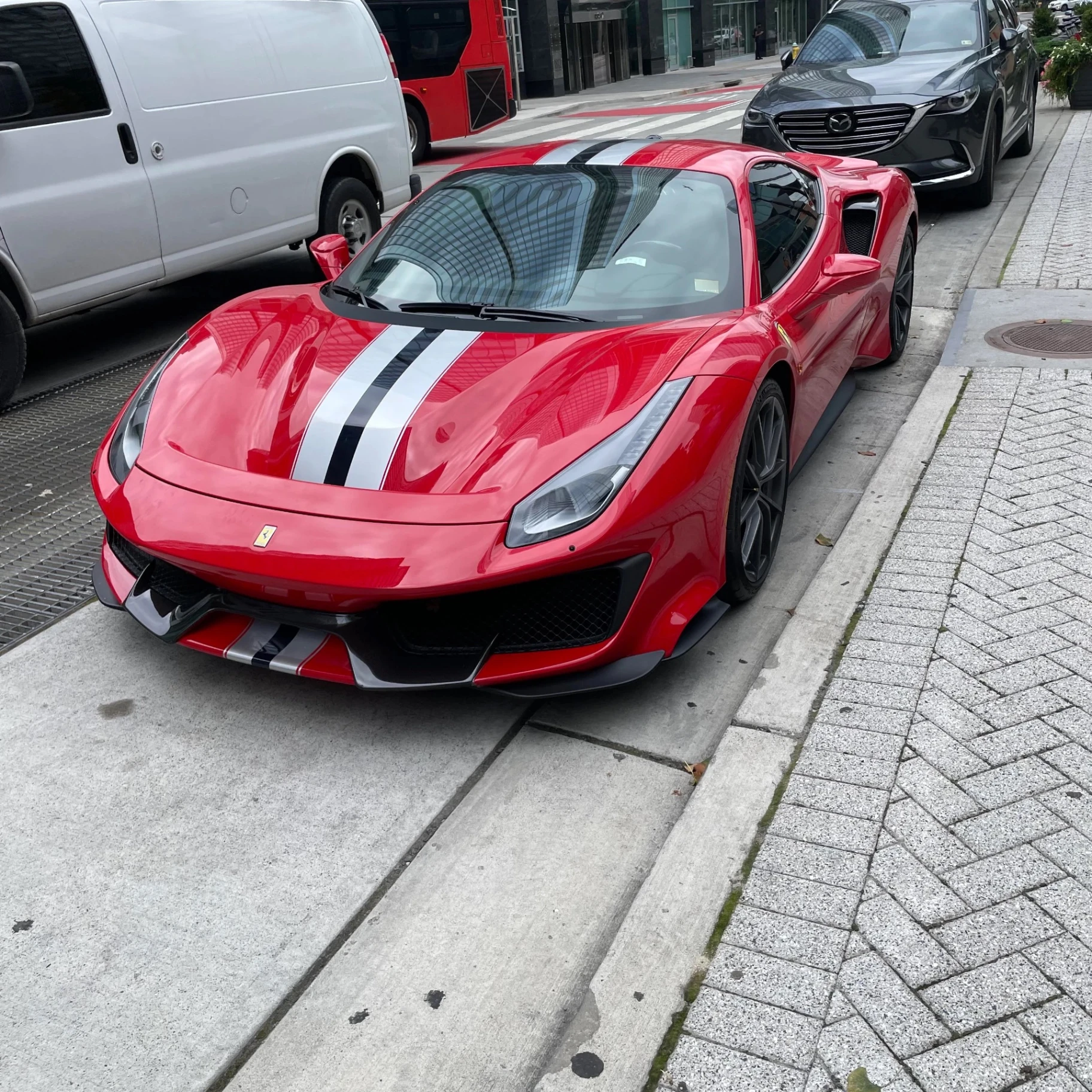 Ferrari 488 Pista spotted in Oslo, Norway