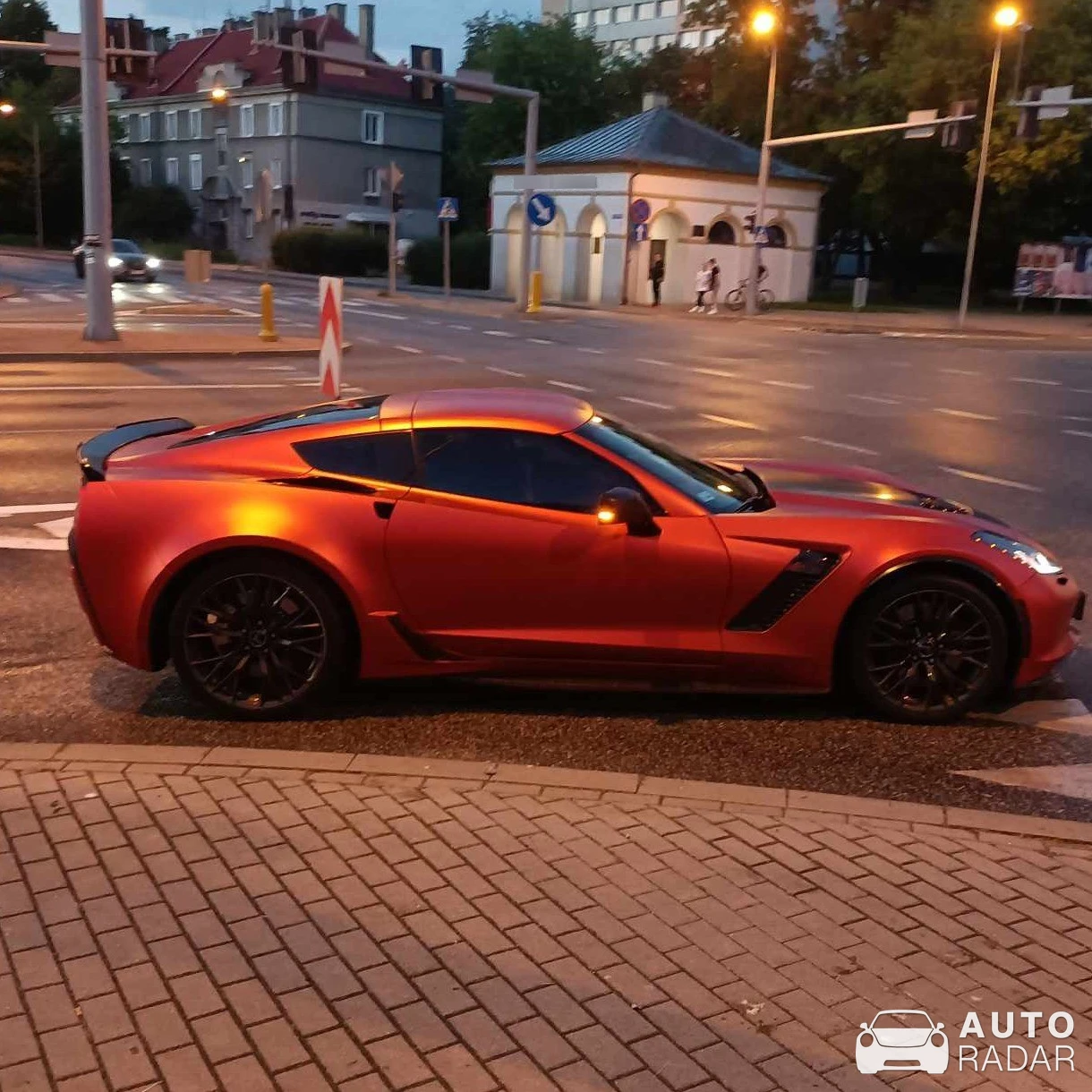 Chevrolet Corvette spotted in Radom, Poland