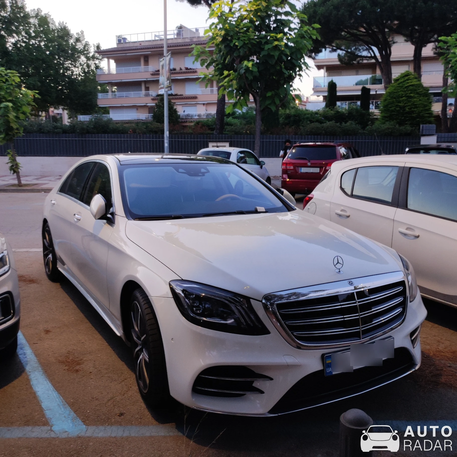 Mercedes-Benz S-Klasse W223 spotted in Sant Feliu de Guíxols, Espagne