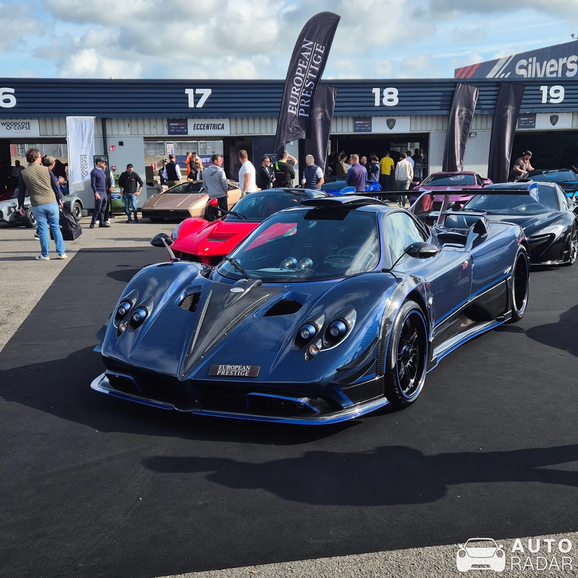 Pagani Zonda Mileson spotted in Towcester
