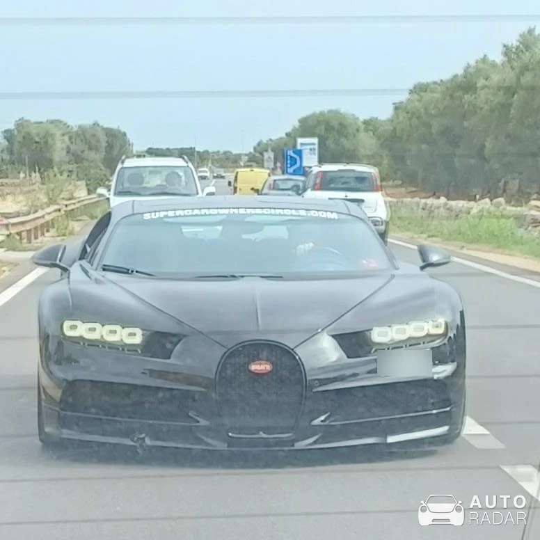 Bugatti Chiron Sport spotted in Province of Taranto, Italy