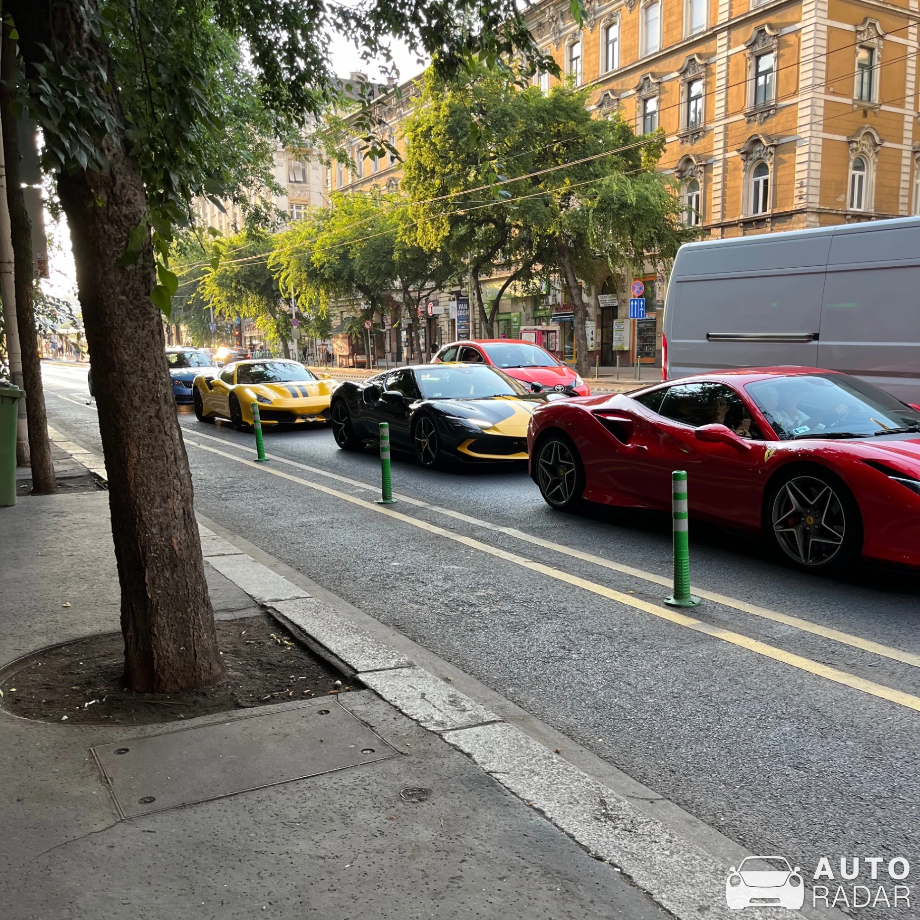 Ferrari 488 GTB spotted in Budapest, Hungary