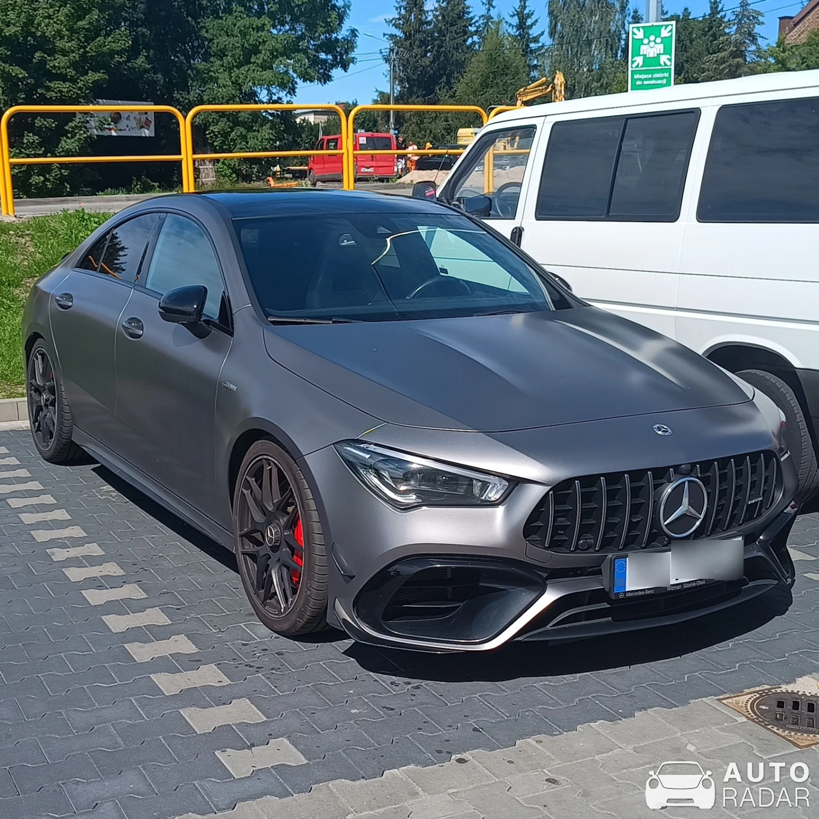 Mercedes-Benz CLA AMG spotted in Sztutowo, Polska