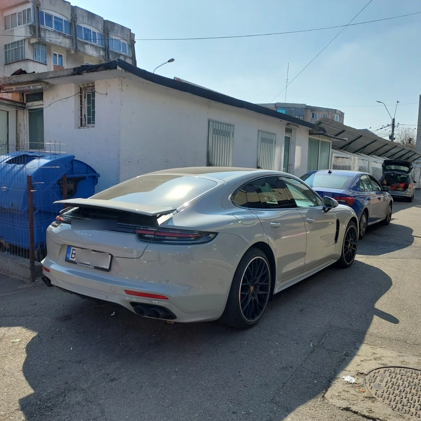 Porsche Panamera 4S spotted in Pitești, România