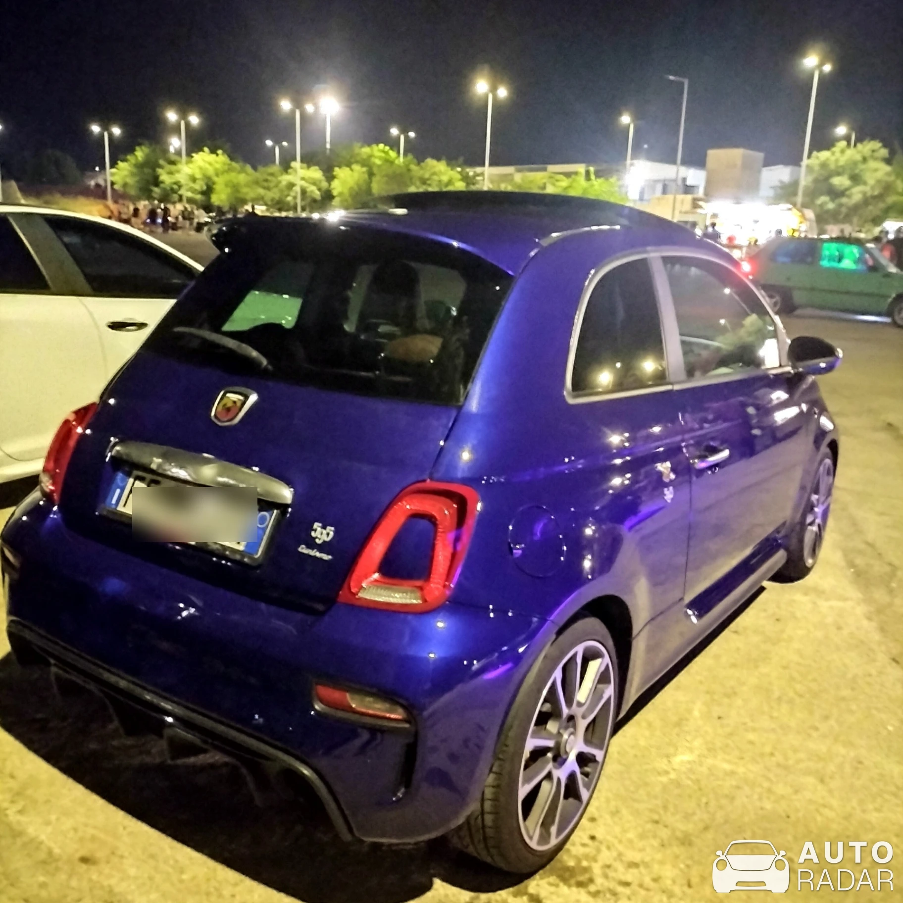 Abarth 595 Turismo spotted in Noicàttaro, Italy