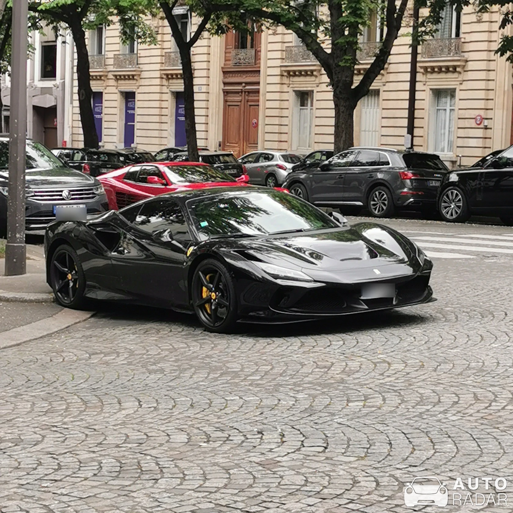 Ferrari F8 Tributo spotted in Paris, France