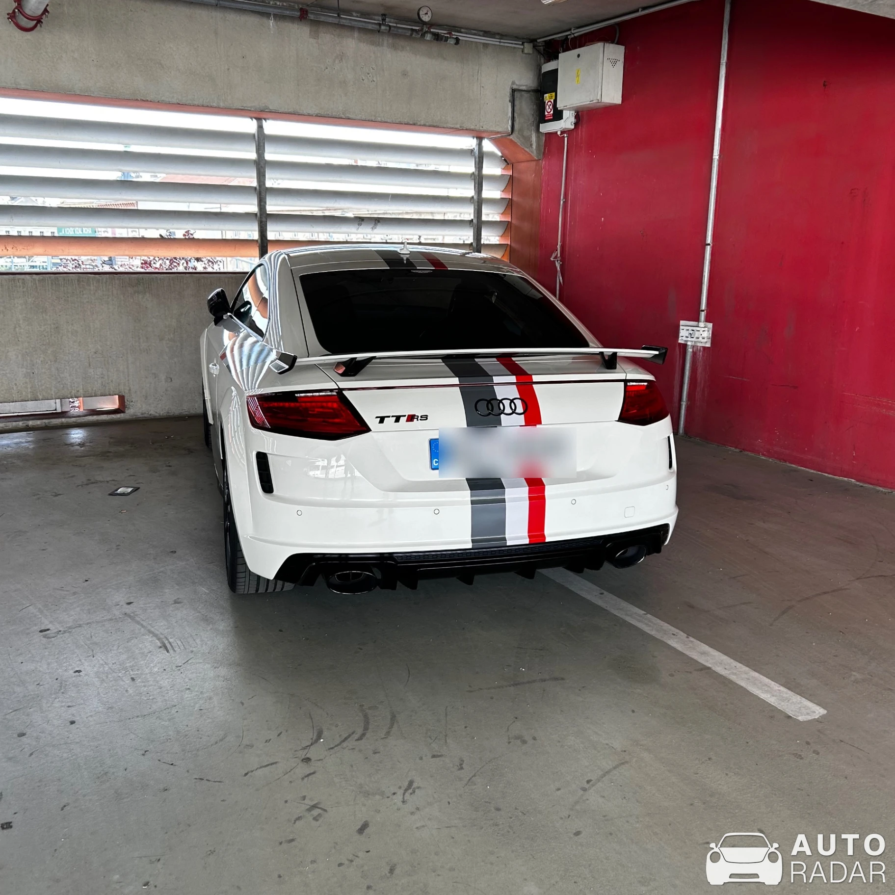 Audi TT-RS 8S spotted in Pilsen, Czechia