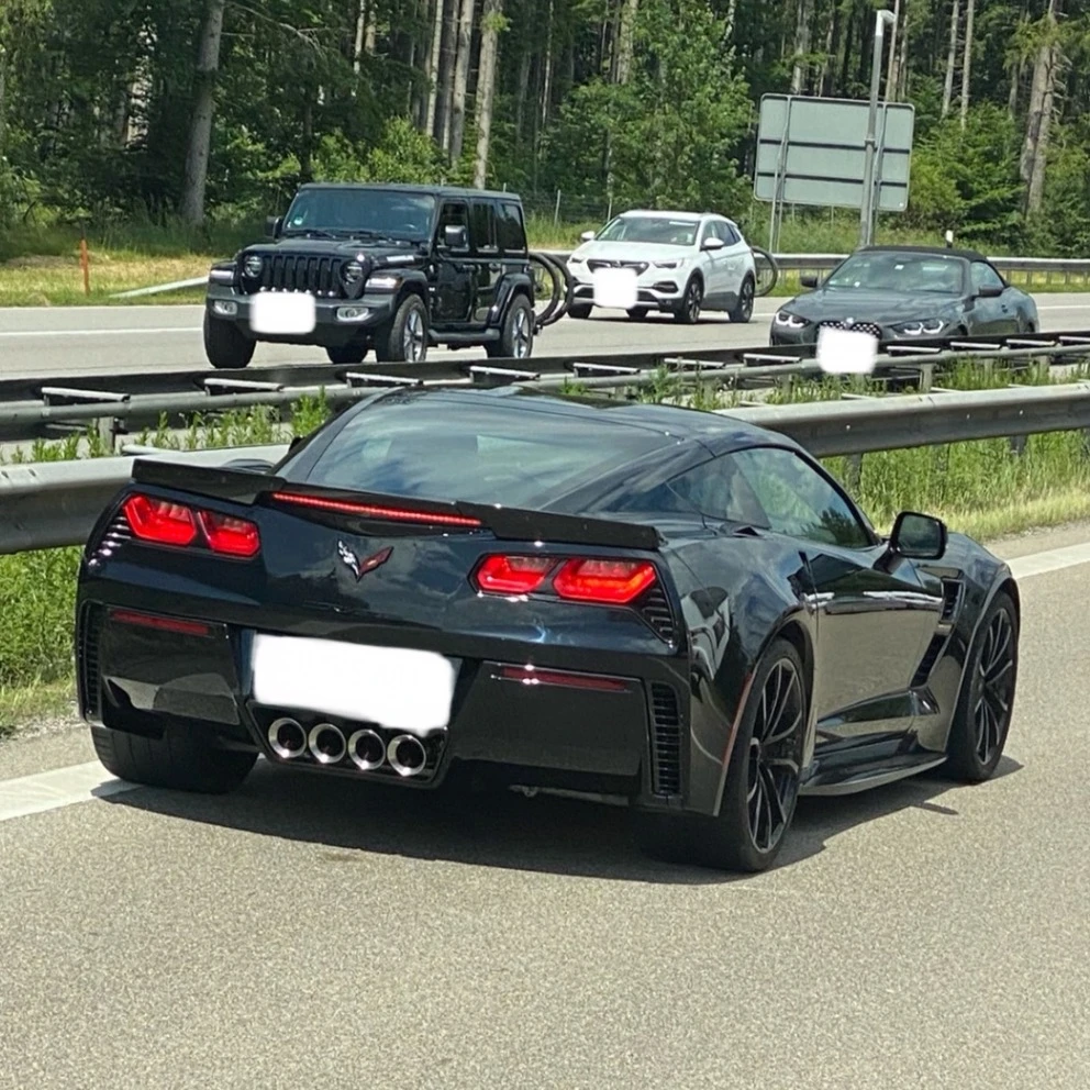 Chevrolet Corvette C7 Z06 spotted in Holzkirchen, Deutschland
