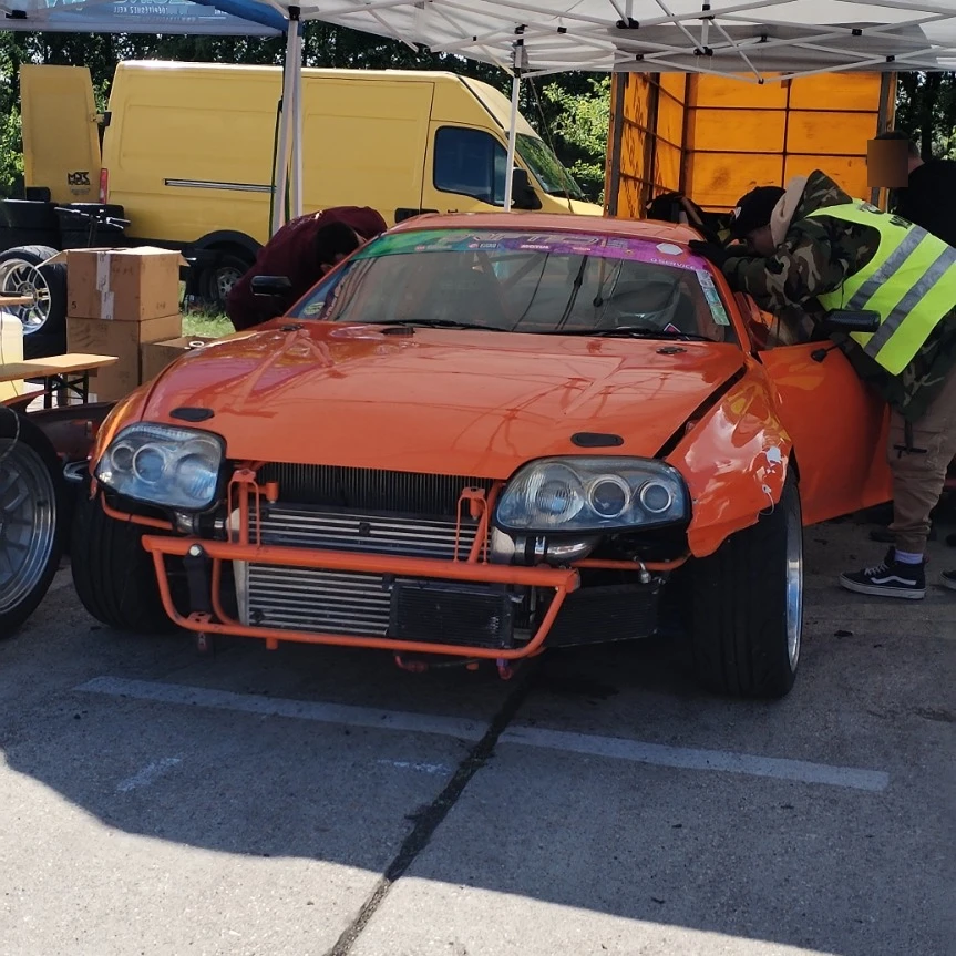 Toyota Supra A80 spotted in Tököl, Magyarország