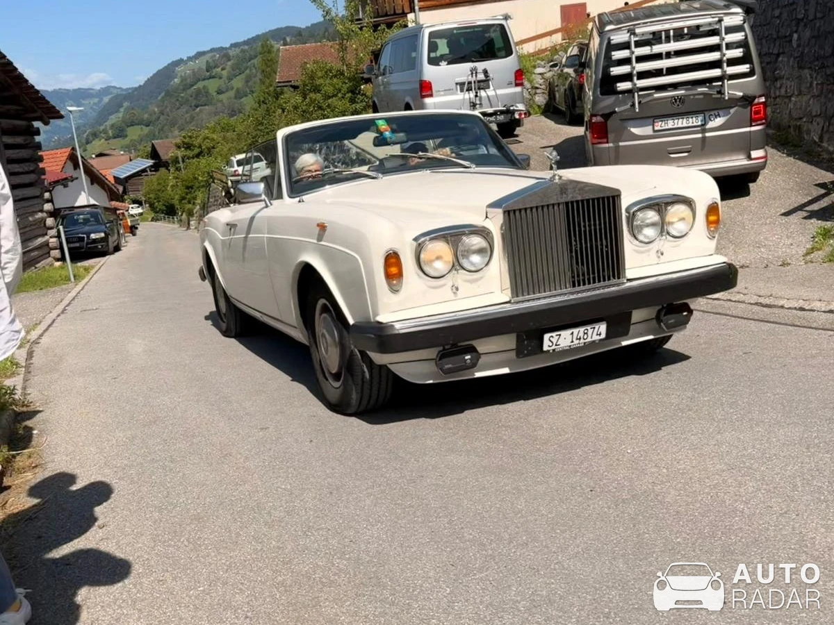 Rolls-Royce Corniche spotted in Chur