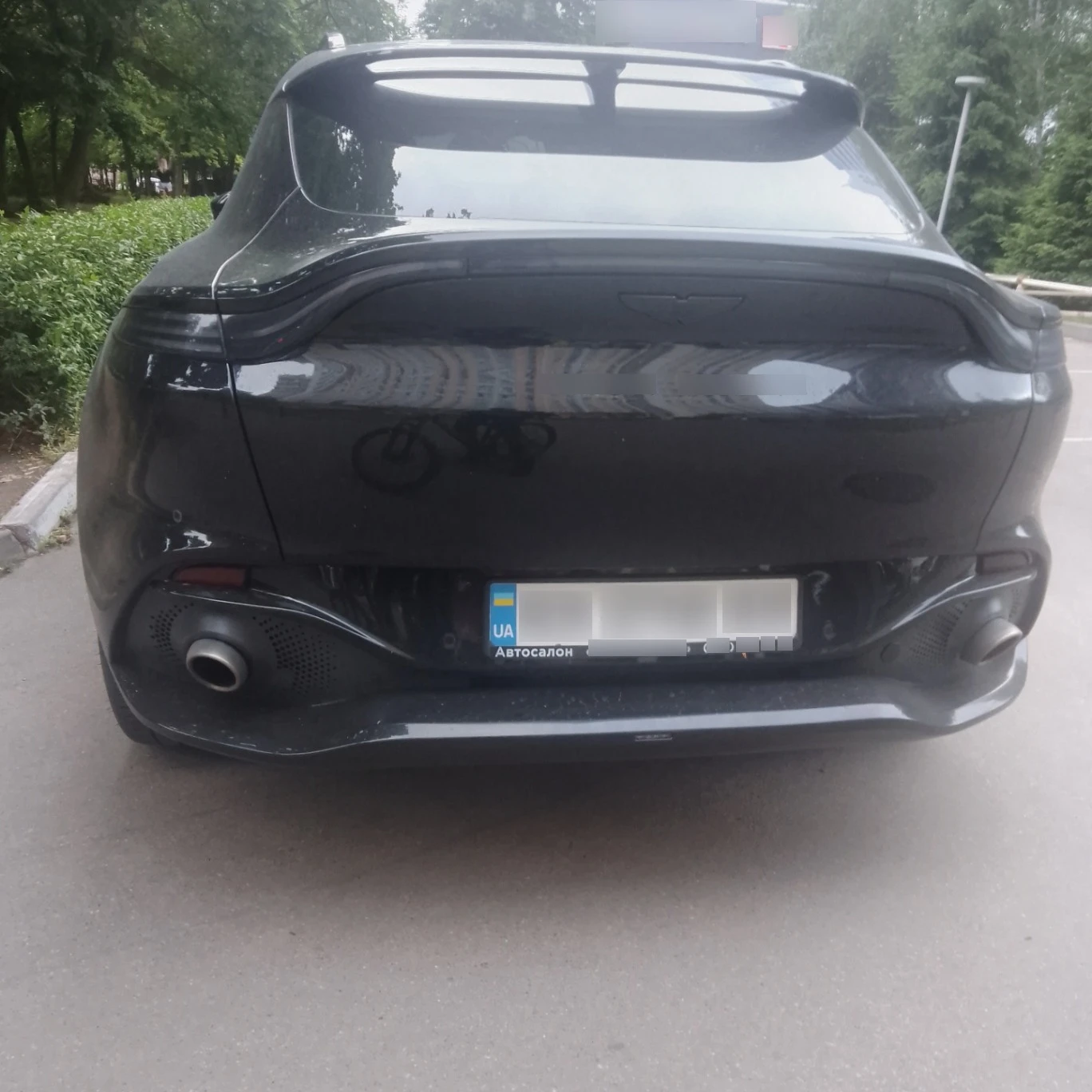 Aston Martin DBX spotted in Одеса, Украина